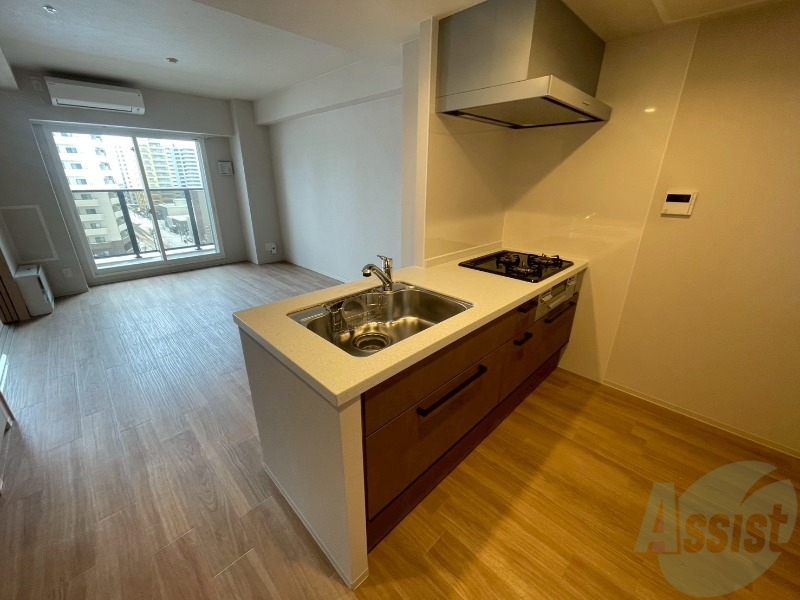 キッチン　システムキッチンなので、すぐお料理に使えます！