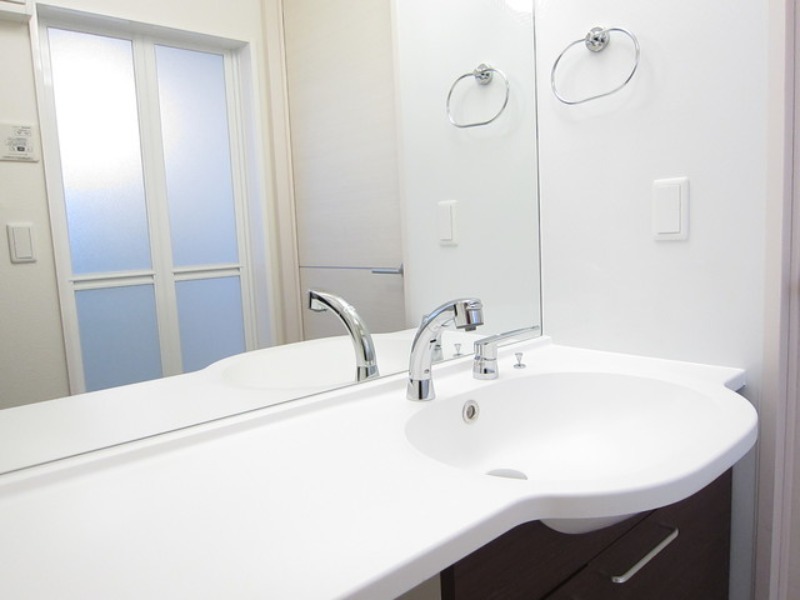 洗面設備　図面と現状に相違がある場合には現状を優先