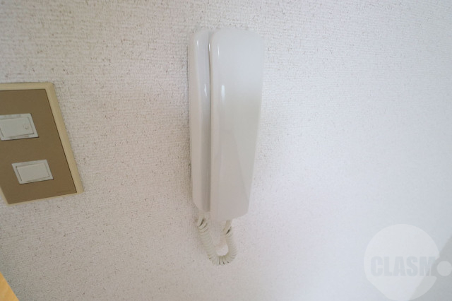 セキュリティ　インターフォンで安心です