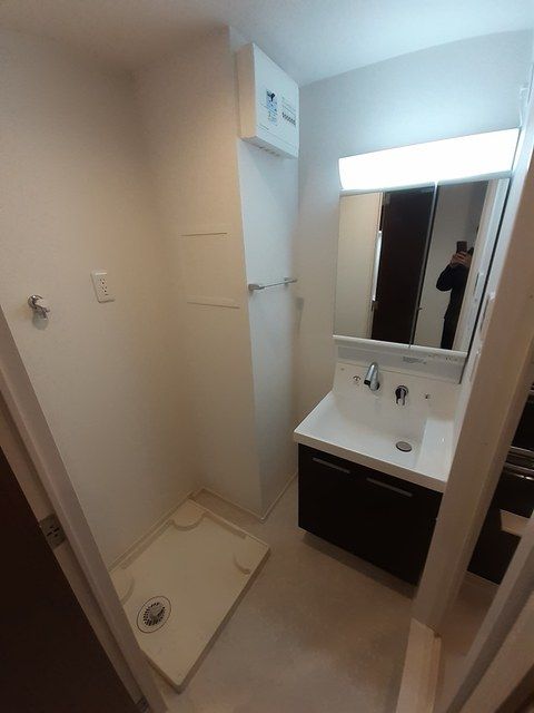 洗面設備　洗面所です