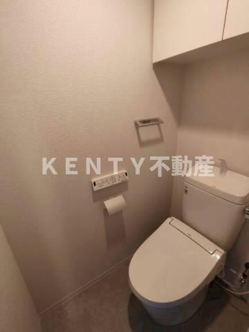 トイレ　ゆったりとした空間のトイレです