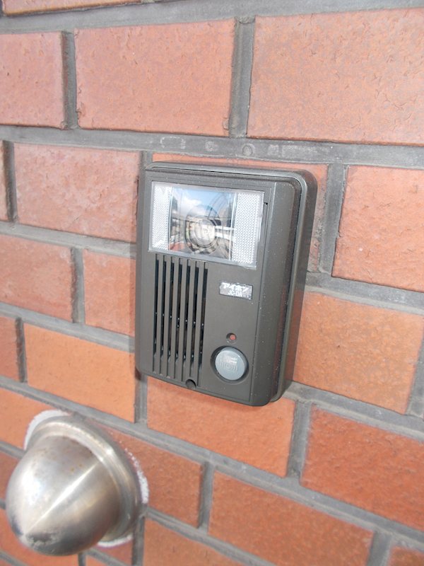 セキュリティ　モニター付インターホン