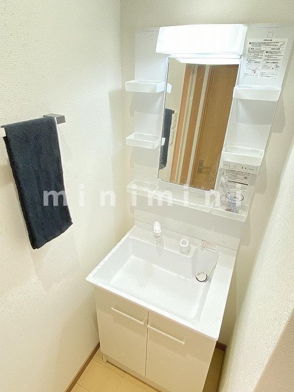 洗面設備　※写真はモデルルームのものになります。現状優先。