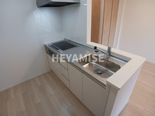 キッチン　※室内画像は別号室のもの