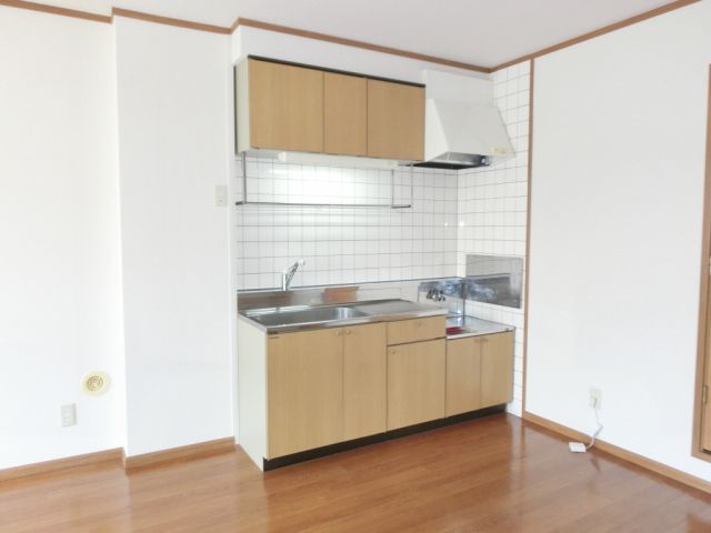 キッチン　２口コンロが設置可能です。