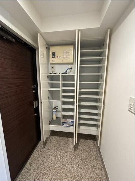 玄関　大容量のシューズボックス♪