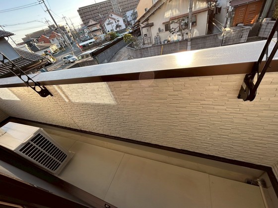 バルコニー　※別号室の写真です