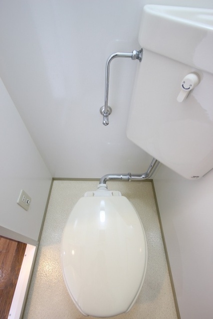 トイレ　写真は別号室のものです。