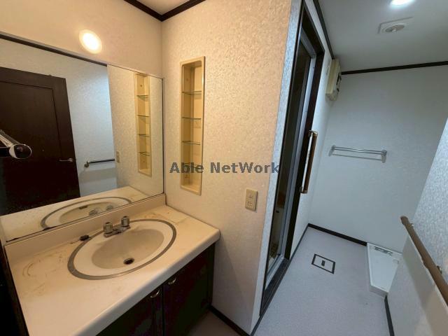 洗面設備　新品入替予定！