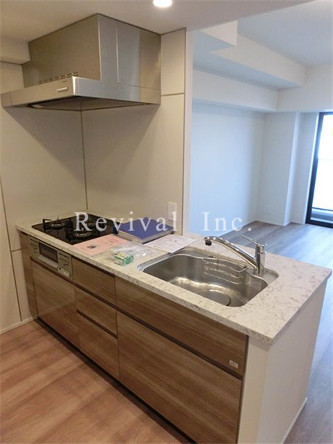 キッチン　料理のしやすいカウンターキッチン仕様です