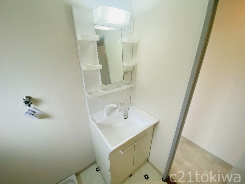 洗面設備　※前回募集時の写真です
