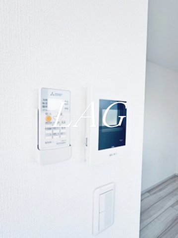 セキュリティ　モニター付きインターフォンです。