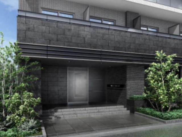 エントランス　エントランス完成予想図