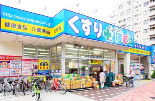 ドラックストア　どらっぐぱぱす江古田店（ドラッグストア）まで407m