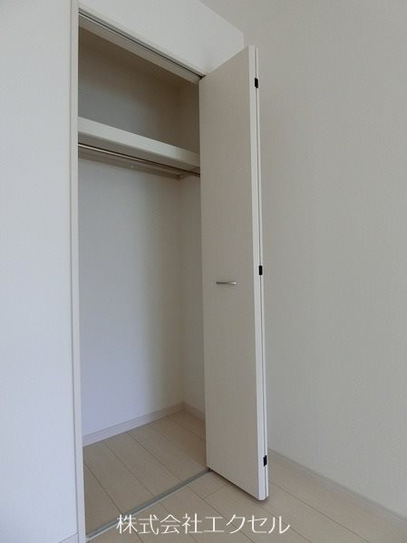 収納　クローゼット完備です。