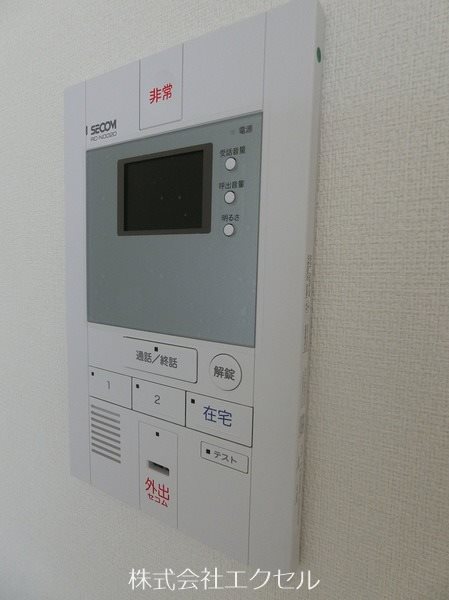 セキュリティ　セキュリティ完備で安心です。