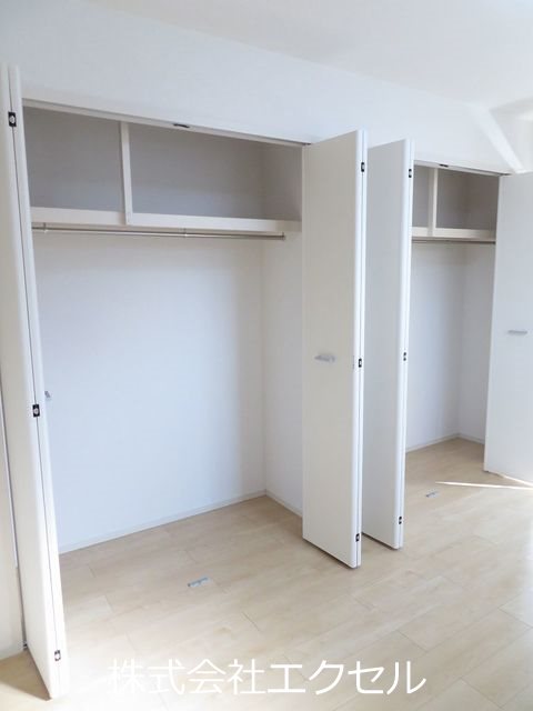 収納　クローゼット完備です。