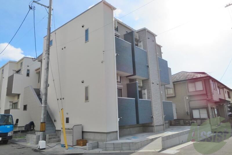 建物外観　若林区南小泉「ハーモニーテラス南小泉３」