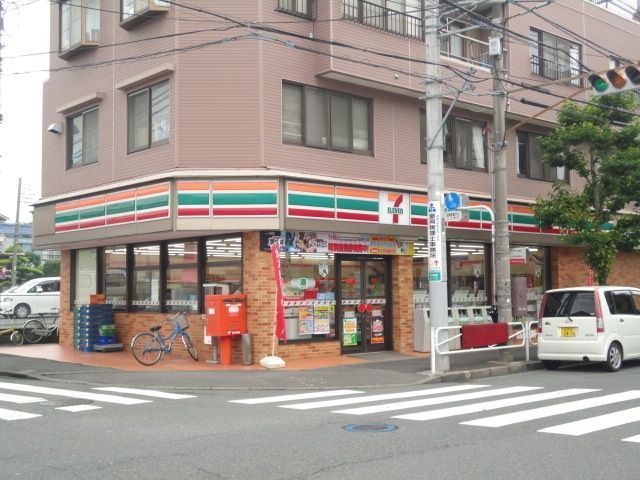 コンビニ　セブンイレブン八王子大和田店（コンビニ）まで400m