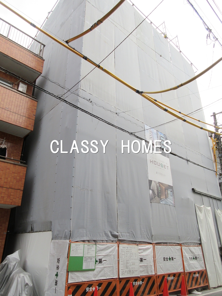 建物外観　2026年竣工　アリカ大森1：外観（工事中）