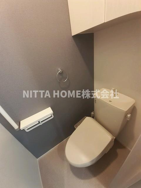 トイレ　温水洗浄付きのトイレがついていて便利◇