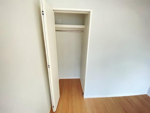 収納　たっぷりとした収納スペースです