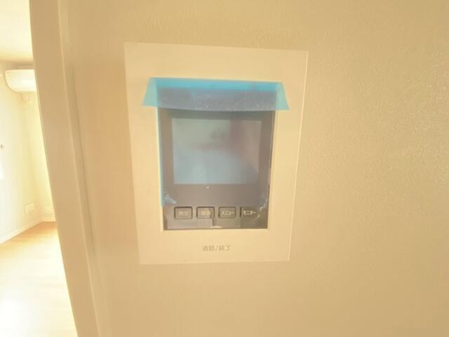 セキュリティ　モニター付きインターホンです