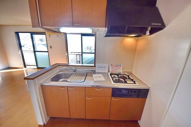 キッチン　★2口コンロのシステムキッチン★