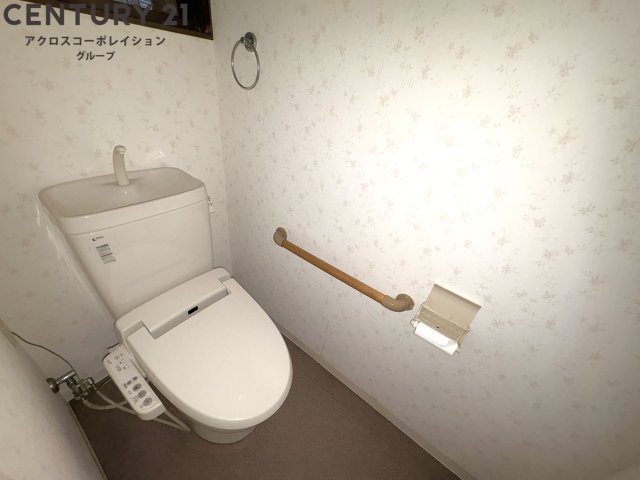 トイレ　ゆったり落ち着けるトイレです！