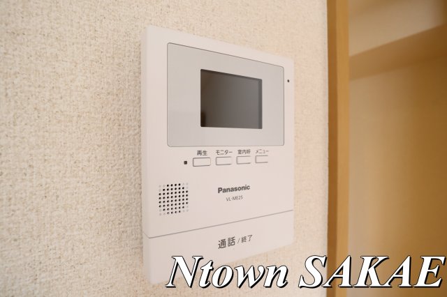 セキュリティ　モニター付きインターフォンです