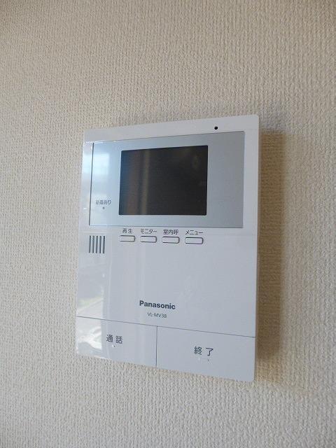 セキュリティ　モニター付きインターホン♪