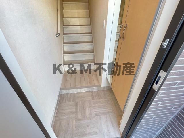 玄関　ゆったりとした玄関です