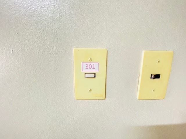 セキュリティ　※別部屋の写真です