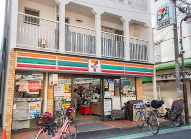 コンビニ　セブンイレブン 目黒平和通り店（コンビニ）まで498m