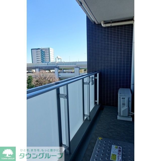 バルコニー　702号室の写真です。