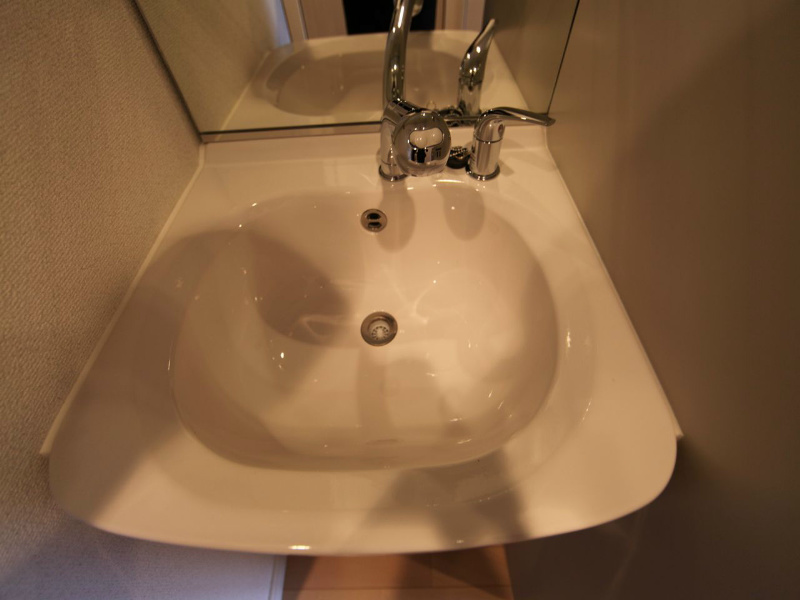 洗面設備　独立洗面台付（シャンプードレッサー付）