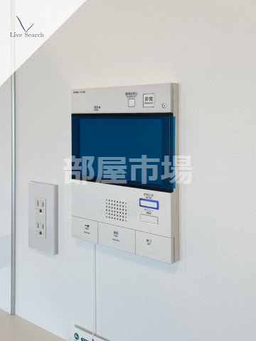 セキュリティ　モニター付きインターホン