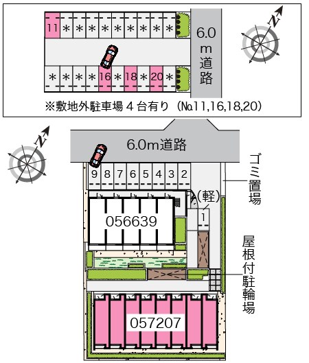 その他　敷地内全体図です。