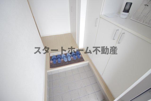 玄関　落ち着いた玄関です