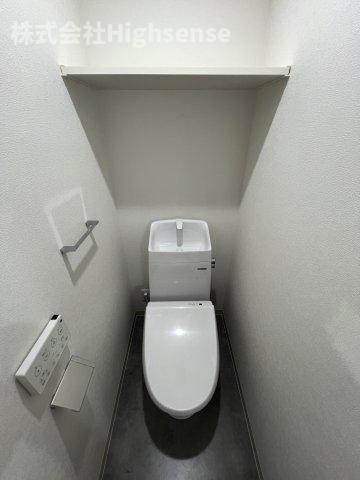 トイレ　ゆったりとした空間のトイレです