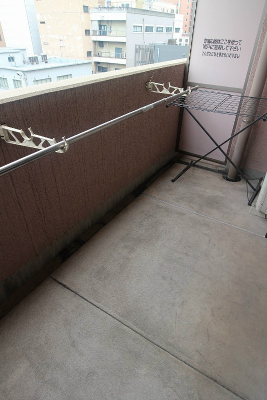 バルコニー　日当たり良好