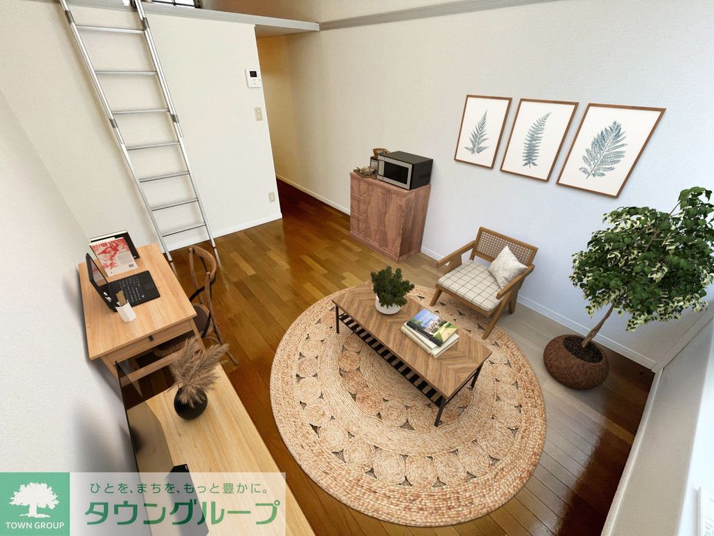 居室・リビング　【家具家電は物件に付帯しません】