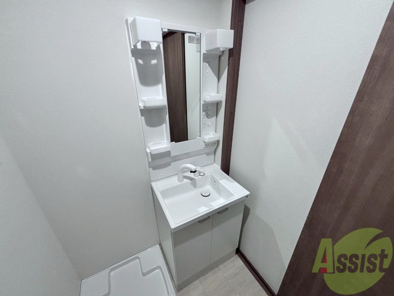 洗面設備　洗面スペースはこちらでご利用いただけます。