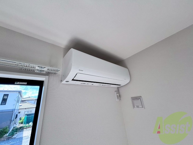 その他設備　エアコンが設置されているので各季節を快適に過ごせそうですね。