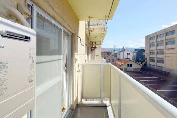 バルコニー　モデルルームの写真です