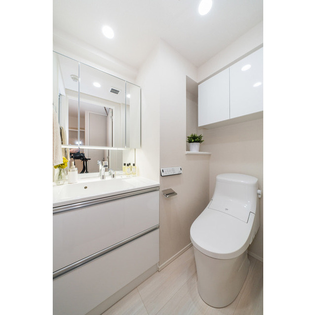 洗面設備　家具等は賃貸住戸には含まれません。