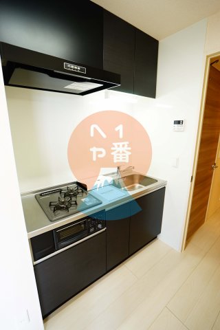 キッチン　うれしい2口ガスコンロ付き