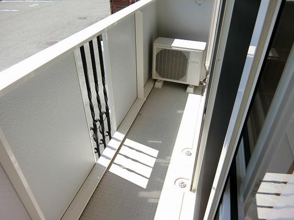 バルコニー　日当たり良好！