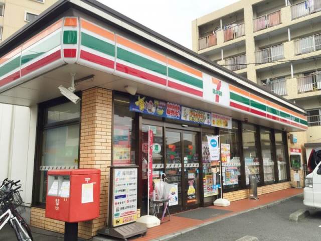 コンビニ　セブンイレブン 博多那珂6丁目店（コンビニ）まで608m