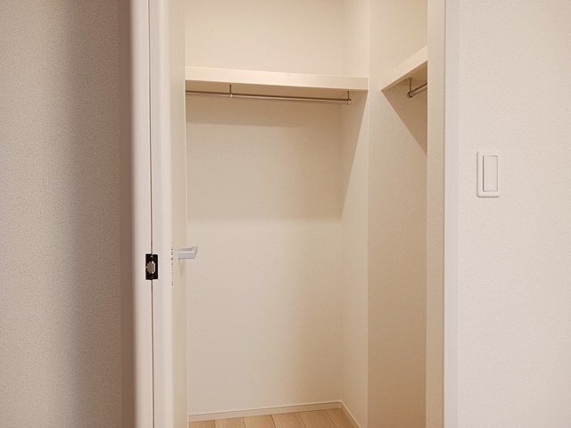 収納　十分な収納スペースがあります